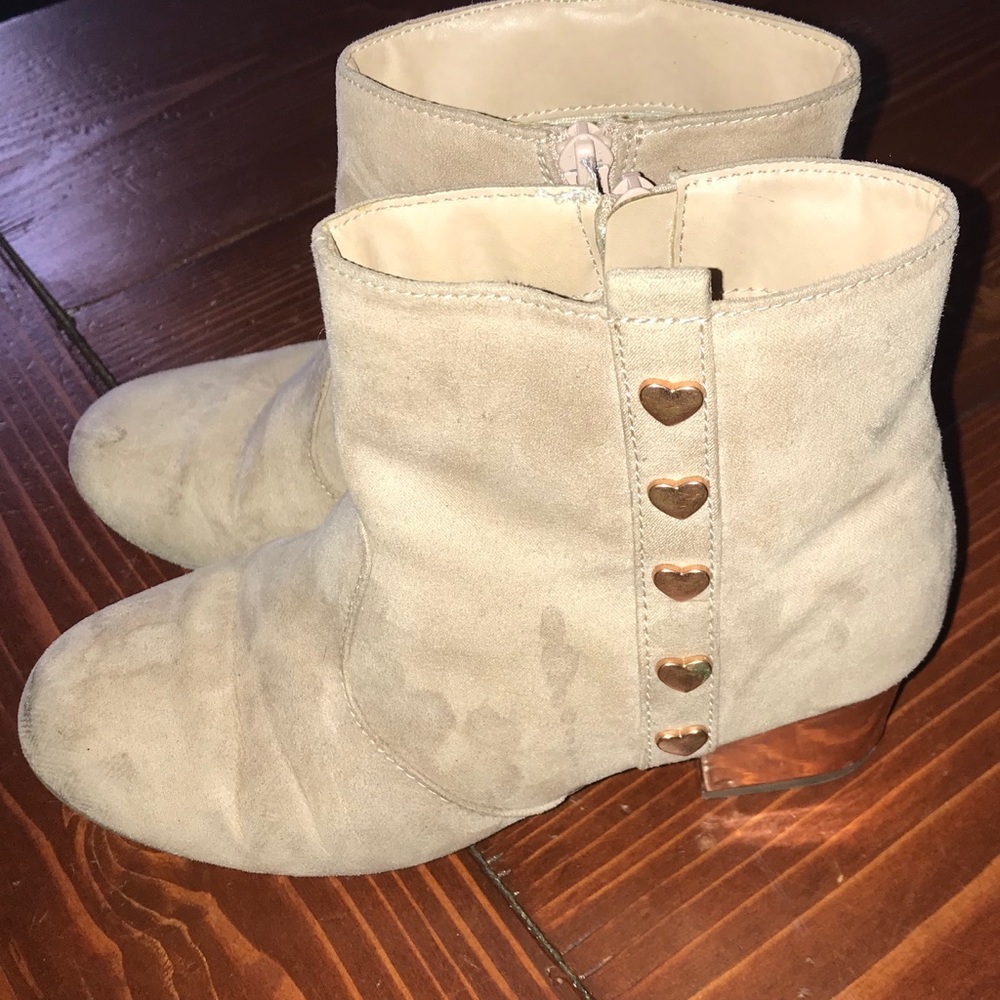 Blush Pink Fashion Boots - Picture 4 of 8